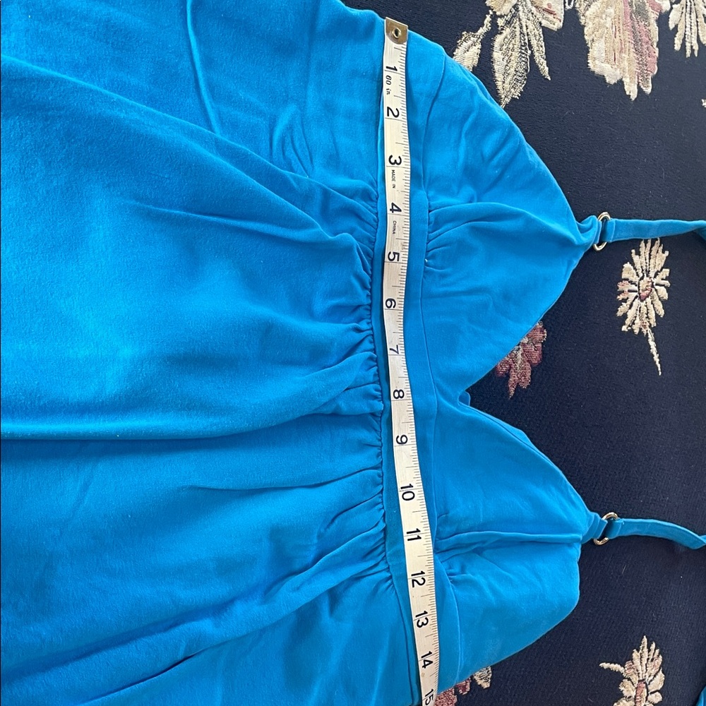 Vibrant Blue Spaghetti Strap Dress